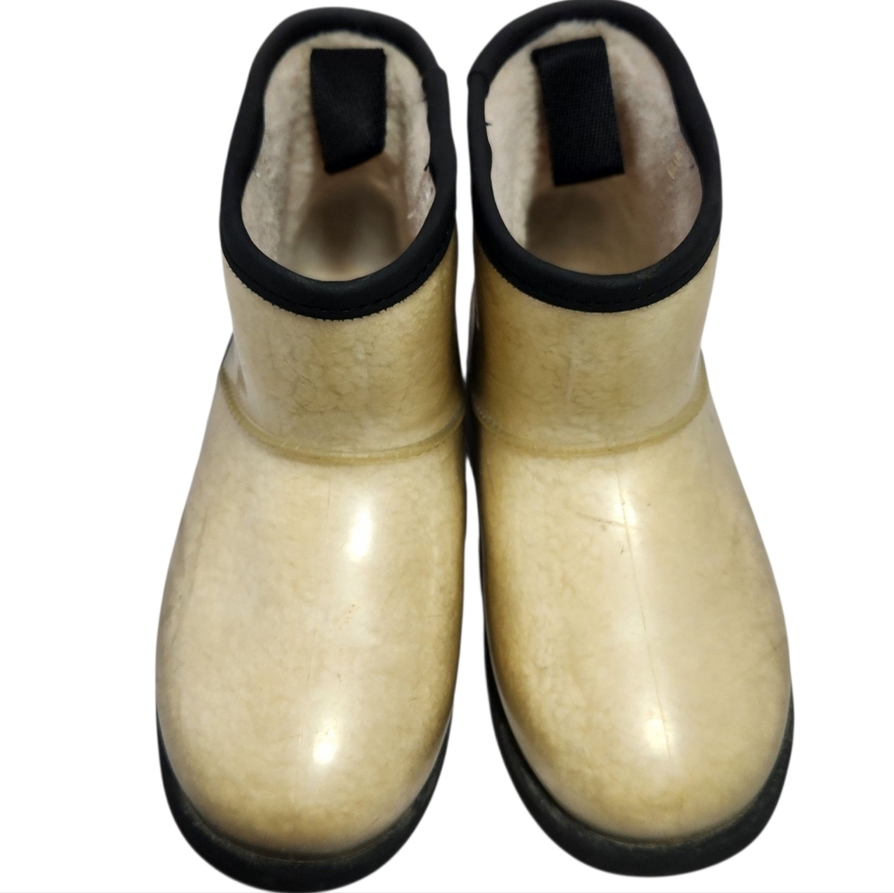 UGG Girls  Beige and Black Ankle Boots